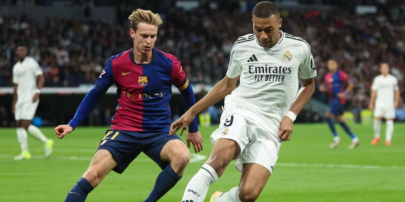 Real Madrid và Barcelona tạo nên những trận El Clasico đầy hấp dẫn