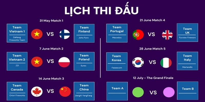 Giao diện chuyên mục lịch đấu bóng đá rất dễ sử dụng